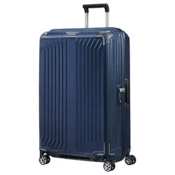 Samsonite Lite-Box 75cm 4-Spinner Wheel Suitcase Deep Blue